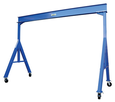 8,000-lbs Capacity Fixed height Steel Gantry Crane - 15'/10' Length/Height